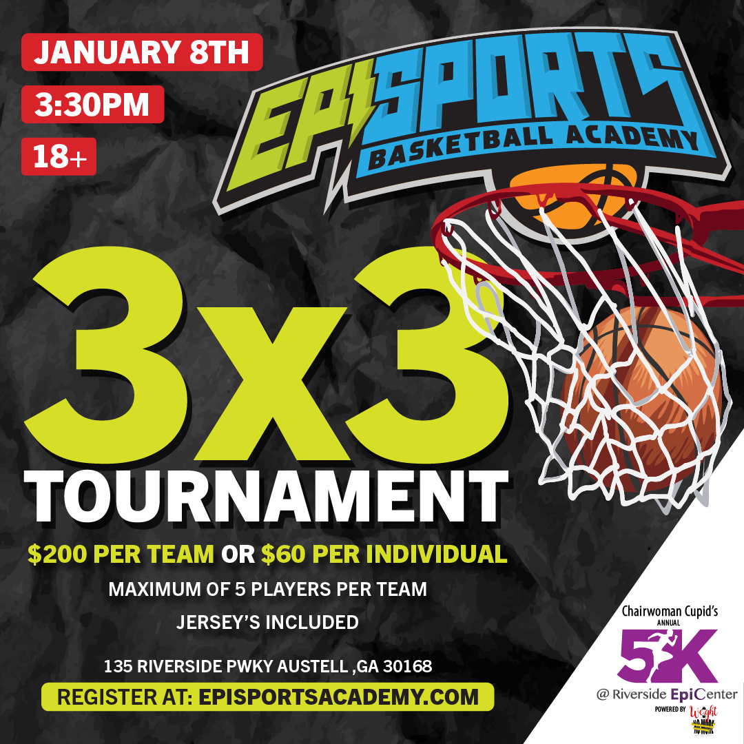 EpiSports Adult 3x3 Tournament 1-8-21